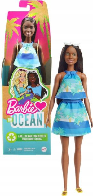 Mattel Barbie Loves The Ocean Lalka Brunetka 3+