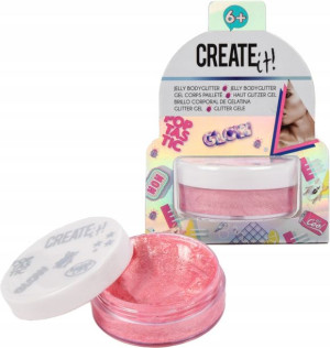 Create It! Żelowy Rozświetlacz Do Ciała Różowy 6+