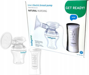 Babyono Natural Nursing Elektryczny Laktator 3w1