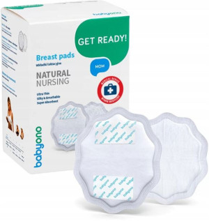 Babyono Wkładki Laktacyjne Natural Nursing Białe