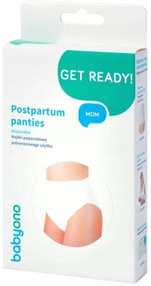 Babyono Jednorazowe Majtki Poporodowe M 5 Sztuk