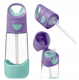 B.box Butelka Tritanowa Ze Słomką Bidon 450ml +9m