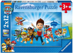 Puzzle Psi Patrol Ravensburger 2x12 Elementów 3+
