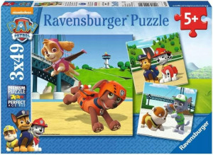 Puzzle Psi Patrol Ravensburger 3x49 El. 09239 5+