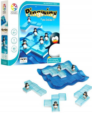Smart Games Pingwiny Na Lodzie Gra Logiczna 6+ Pl