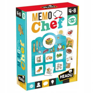 Headu Gra Edukacyjna Pamięciowa Memo Szef Kuchni