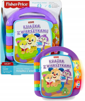 Fisher Price Interaktywna Książka Z Wierszykami