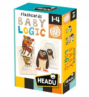 Headu Dziecięca Logika Fiszki Montessori 1-3 L