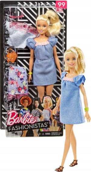 Barbie Fashionistas Lalka Z Ubrankami Nr 99 Fry79