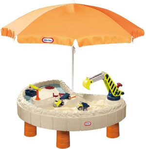Little Tikes Piaskownica Plac Budowy Koparka Dźwig