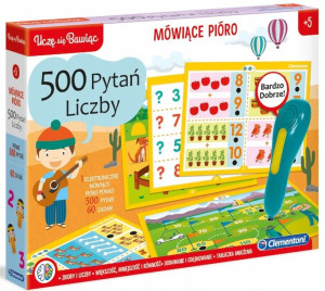 Clementoni Mówiące Pióro 500 Pytań Liczby - 50652