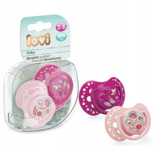Lovi Smoczek Uspokajający Dynamiczny Folky 3-6 M