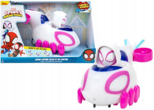 Marvel Spidey Ghost-spider Glow N'go Copter Świeci