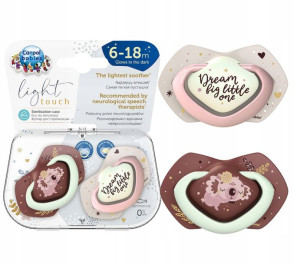 Canpol Babies Smoczek Sleepy Koala 6-18 2 Szt Girl