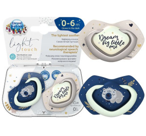 Canpol Babies Smoczek Sleepy Koala 0-6m 2 Szt Boy