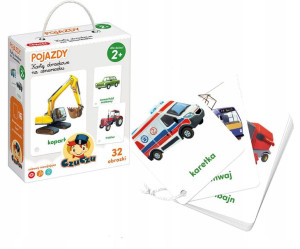 Czuczu Karty Obrazkowe Na Sznureczku Pojazdy 2+