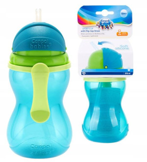 Canpol Babies Bidon Ze Składaną Rurką 370ml 12m+