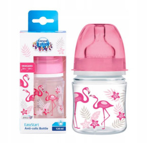 Canpol Babies Butelka Szeroka 120ml Easy Start +0m