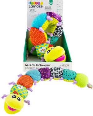 Tomy Lamaze Sensoryczna Gąsieniczka Z Pozytywką