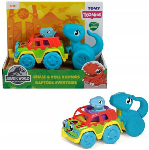 Tomy Pojazd Z Dinozaurem Jurassic World +dino 12m+