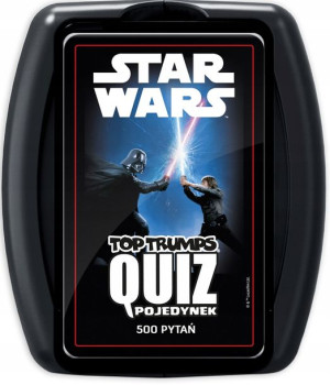 Gra Quizowa Top Trumps Quiz Star Wars 500 Pytań