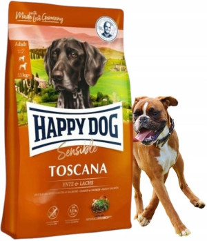 Happy Dog Sucha karma dla wrażliwych psów Toscana