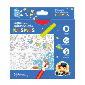 Czuczu Długie Kolorowanki Kosmos +4