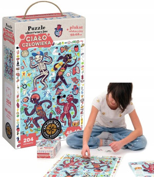 Czuczu Xplore Puzzle Obserwacyjne Ciało Człowieka