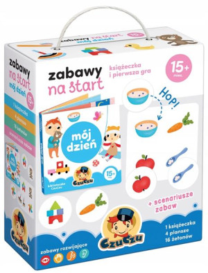 Czuczu Zabawy Na Start Mój Dzień Książeczka + Gra