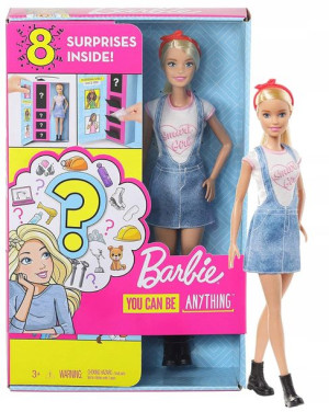 Barbie Lalka Kariera Niespodzianka Ubranka Glh62