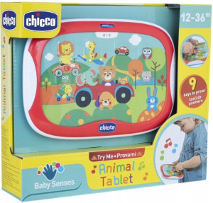 Chicco Książeczka Interaktywny Tablet Zwierzątka
