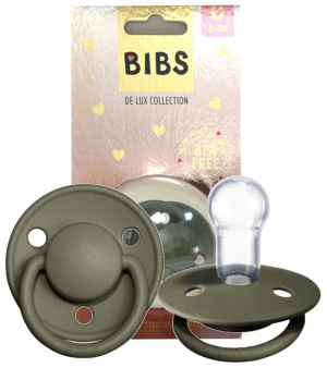 Bibs De Lux Smoczek Uspokjający Green Hunter 0-36m