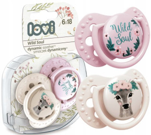 Lovi Smoczek Uspokajający Wild Soul 6-18m 2szt.