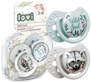 Lovi Smoczek Uspokajający Wild Soul 3-6 M 2szt.