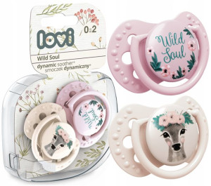 Lovi Smoczek Uspokajający Wild Soul 0-2m 2szt.