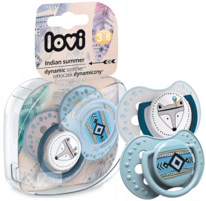 Lovi Smoczek Dynamiczny Ortodontyczny 2szt. 3-6 M
