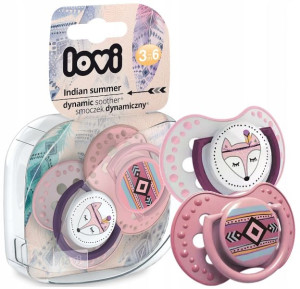Lovi Smoczek Dynamiczny Ortodontyczny 2szt. 3-6 M