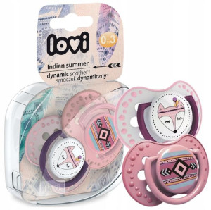 Lovi Smoczek Dynamiczny Ortodontyczny 2szt. 0-3 M