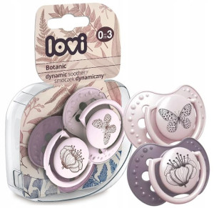 Lovi Smoczek Dynamiczny Ortodontyczny 2szt. 0-3 M