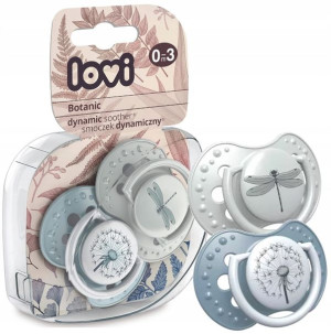 Lovi Smoczek Dynamiczny Ortodontyczny 2szt. 0-3 M