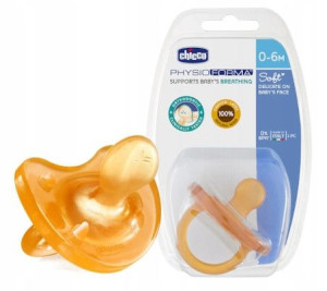 Chicco Smoczek Uspokający Physio Soft Kauczuk 0-6m