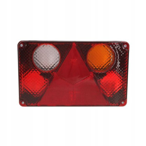 Lampa tył zespolona prawa z trójkątem odblaskowym