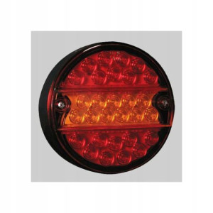 Lampa tył zespolona diodowa okrągła L/P 24V WAS 2