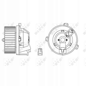 Dmuchawa Fiat Ducato 1.9d-2.8d 03.94-04.02 Nrf Nrf