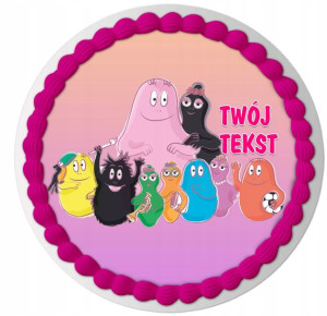 Opłatek Na Tort Barbapapa Urodziny Dziecka Y5