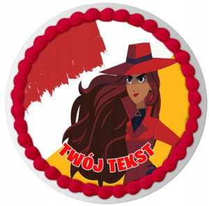 Opłatek Na Tort Carmen Sandiego Twój Tekst Y6