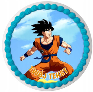 Opłatek Na Tort Dragon Ball Gohan Twój Tekst Y6