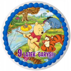Opłatek Na Tort Kubuś Puchatek Tygrysek Tekst Y6