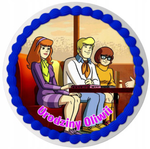 Opłatek Na Tort Scooby Doo Twój Tekst Y6