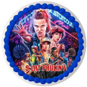 Opłatek Na Tort Stranger Things Eleven Tekst Y6